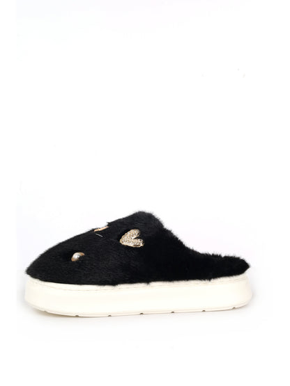Laura Biagiotti 9864 Black, ciabatte da donna nere