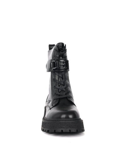 Laura Biagiotti 9885 Black, anfibi da donna neri