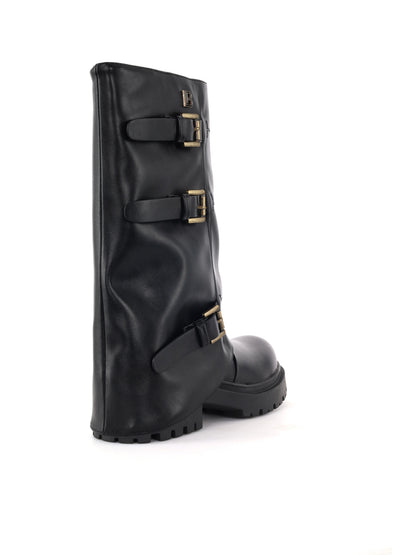 Laura Biagiotti 9889 Black, stivali da donna neri