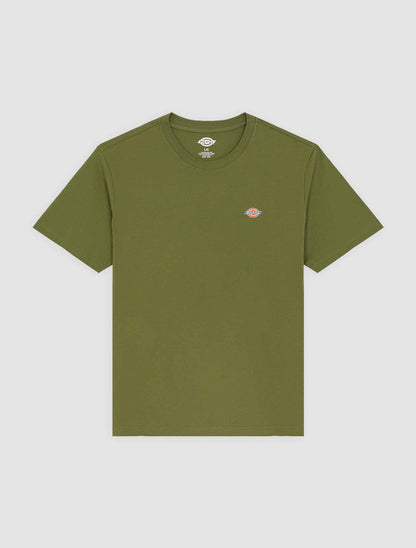 T-shirt Dickies Mapleton verde uomo in cotone