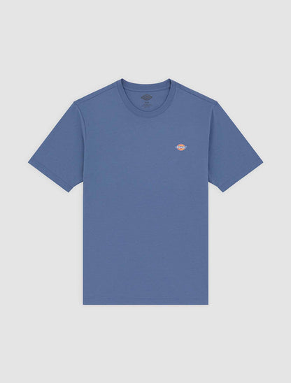 Dickies Mapleton, t-shirt uomo in jersey di cotone blu