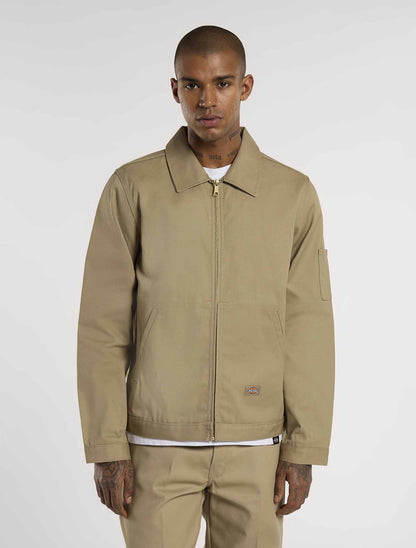Dickies Unlined Eise, giubbotto uomo in stile streetwear kaki