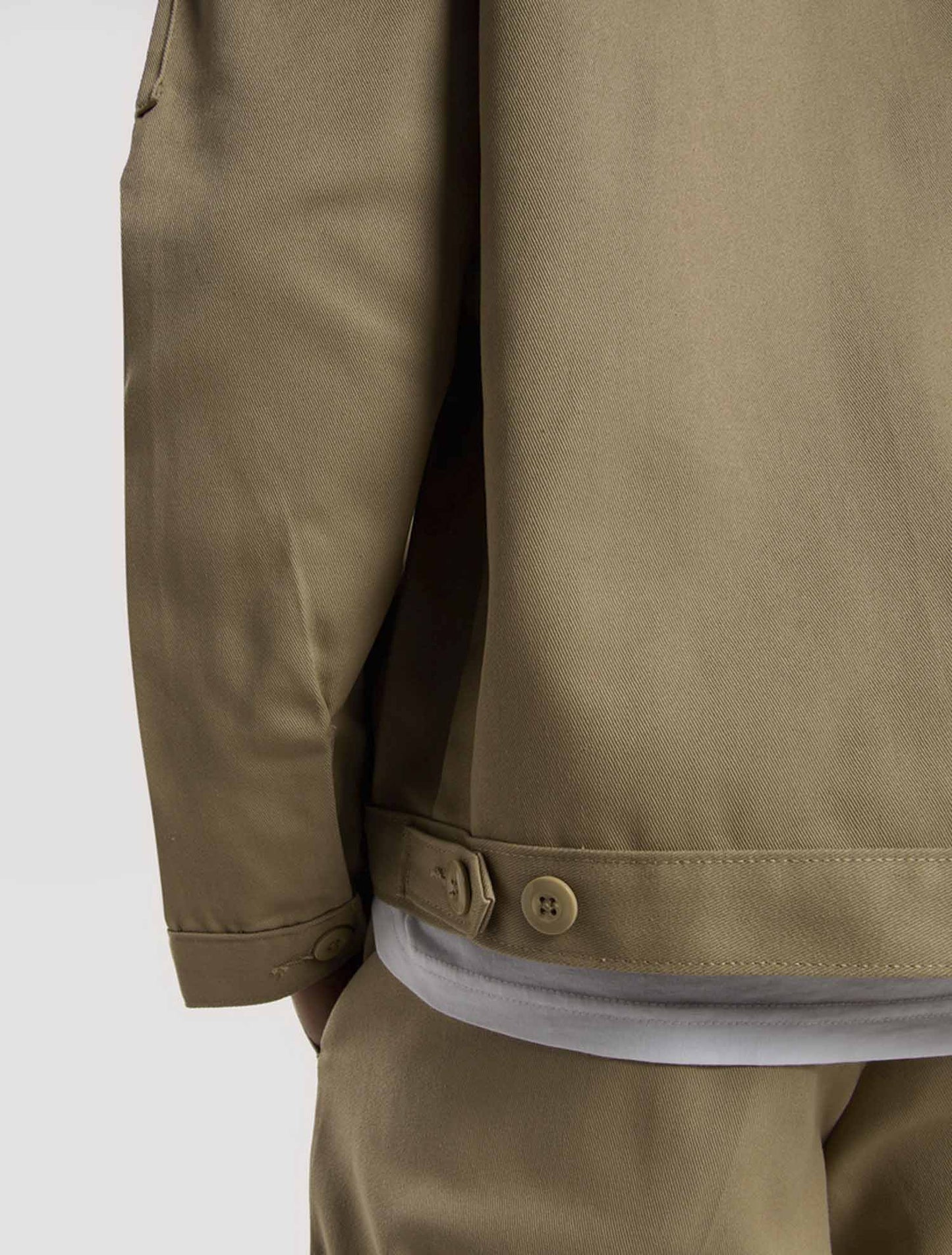 Dickies Unlined Eise, giubbotto uomo in stile streetwear kaki