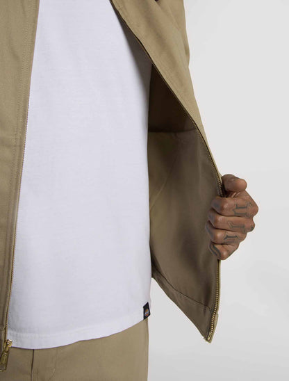Dickies Unlined Eise, giubbotto uomo in stile streetwear kaki