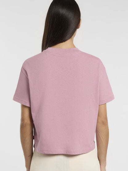 T-shirt boxy Dickies Oakport in rosa donna