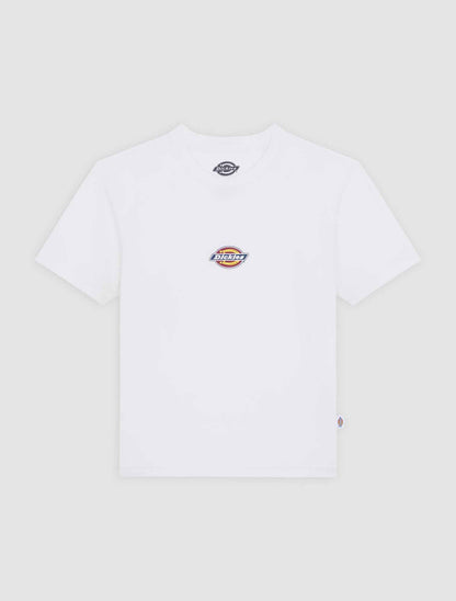 T-shirt Dickies Maple Valley donna bianca a maniche corte