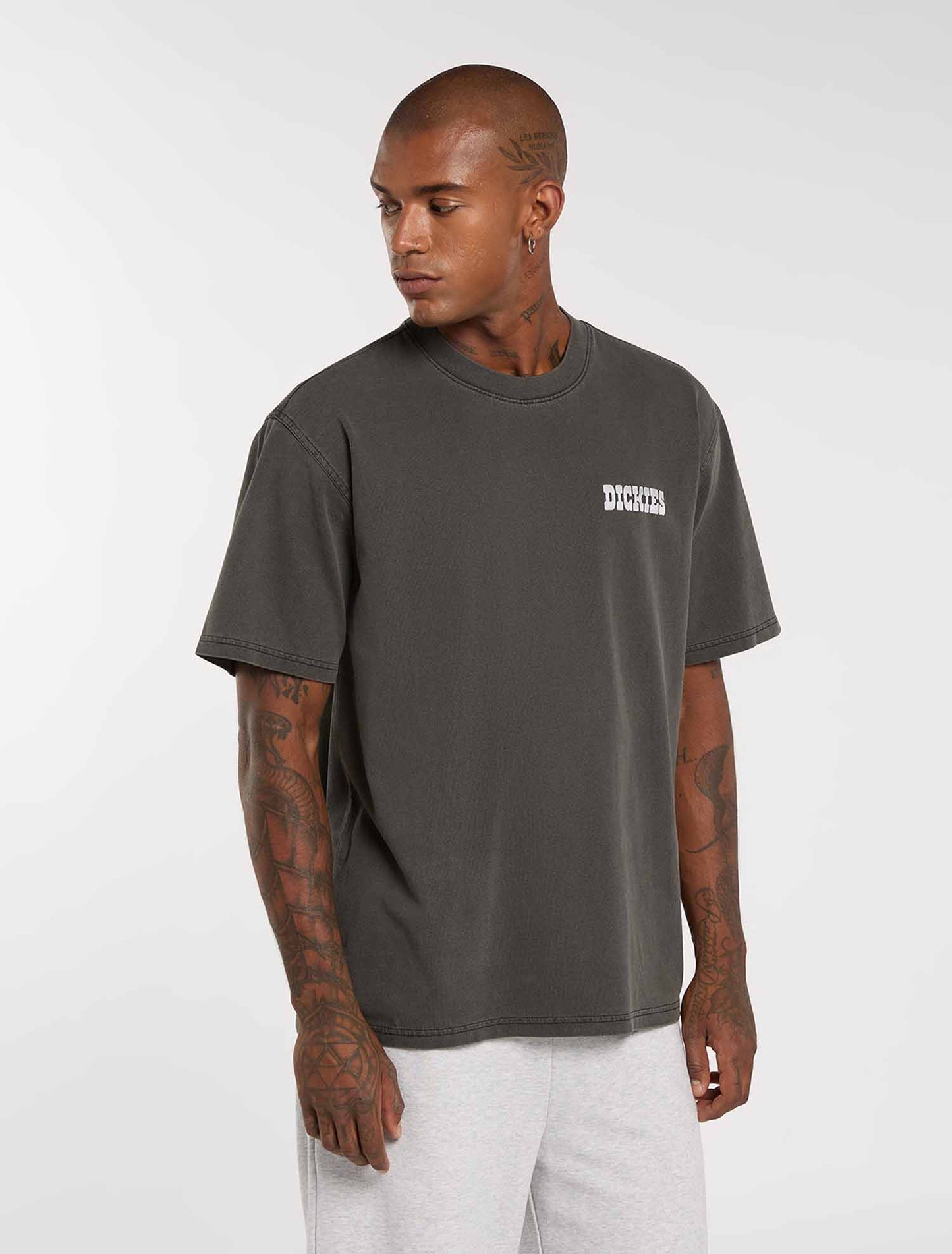 Dickies Buchtell, t-shirt manica corta uomo nera in cotone