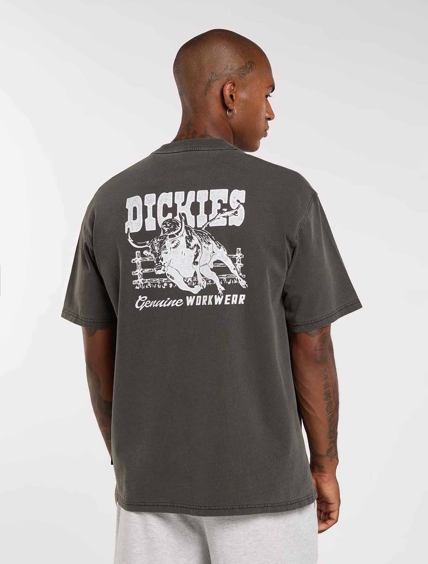 Dickies Buchtell, t-shirt manica corta uomo nera in cotone