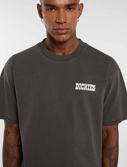 Dickies Buchtell, t-shirt manica corta uomo nera in cotone
