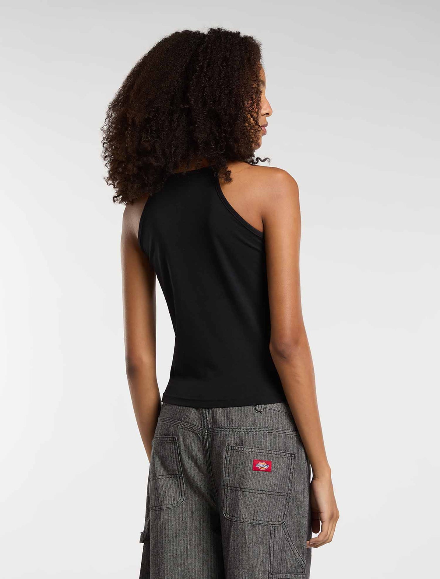 Dickies Honeyville, canotta donna nero classica e resistente