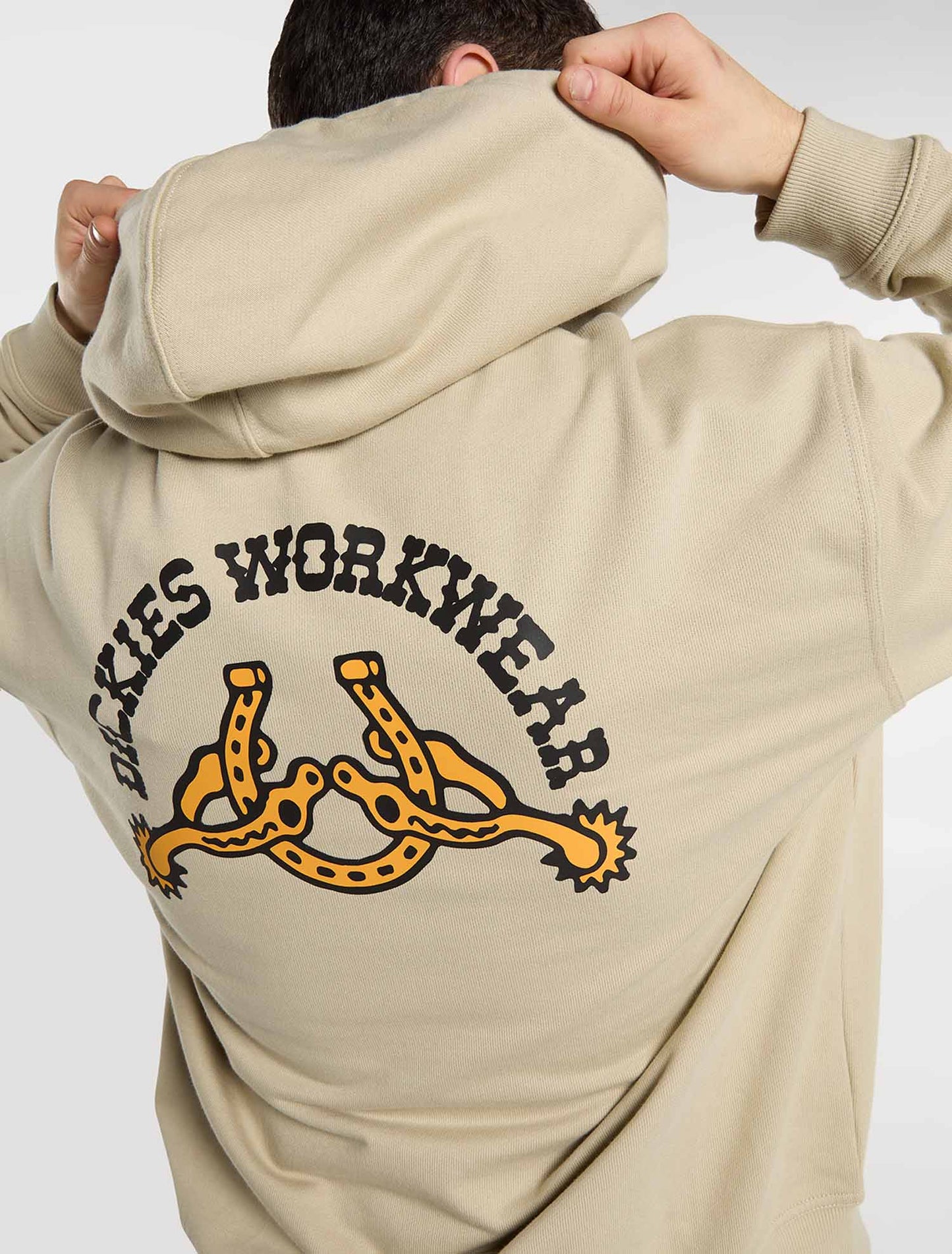 Felpa con zip Dickies Bettsville uomo rossa