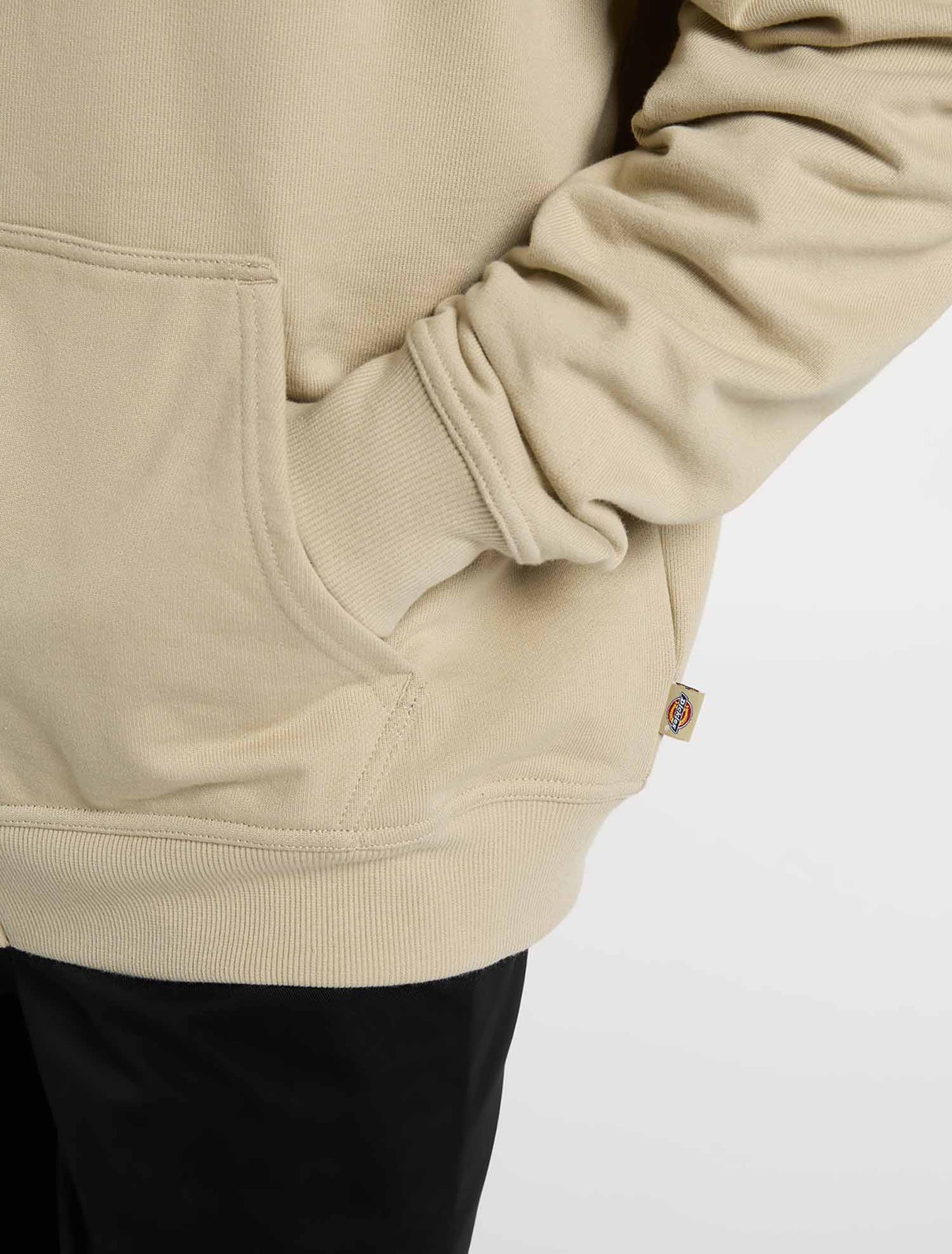 Felpa con zip Dickies Bettsville uomo rossa