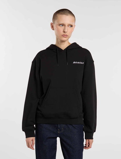 Felpa Dickies Loretto Hood donna nera