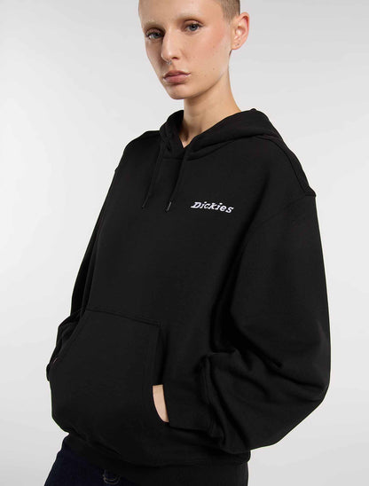 Felpa Dickies Loretto Hood donna nera