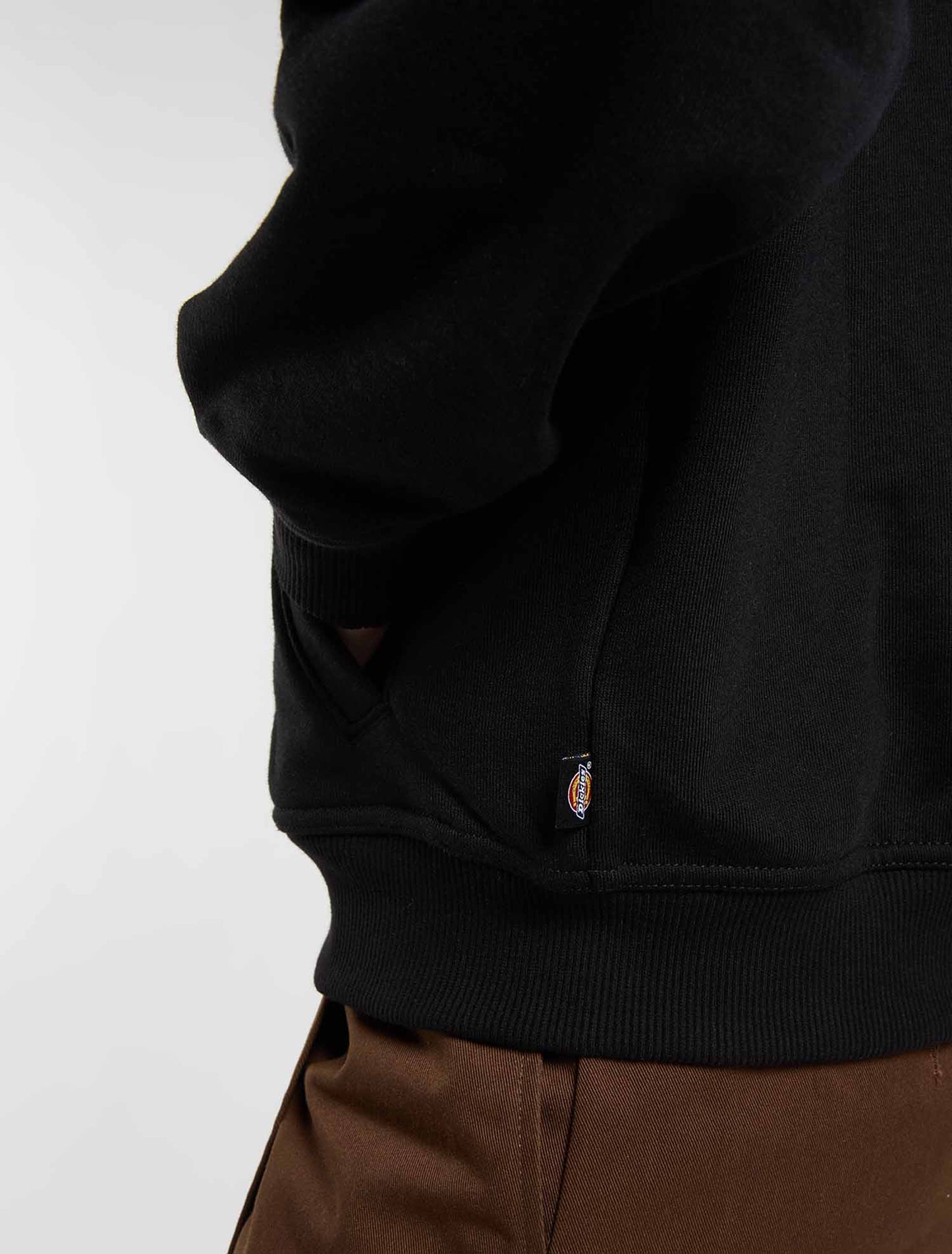 Felpa Dickies Deshler Full Zip donna nera per la primavera-estate