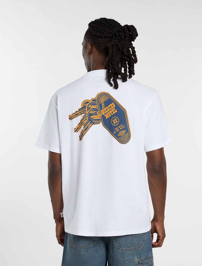 T-shirt Dickies Plain City uomo bianca