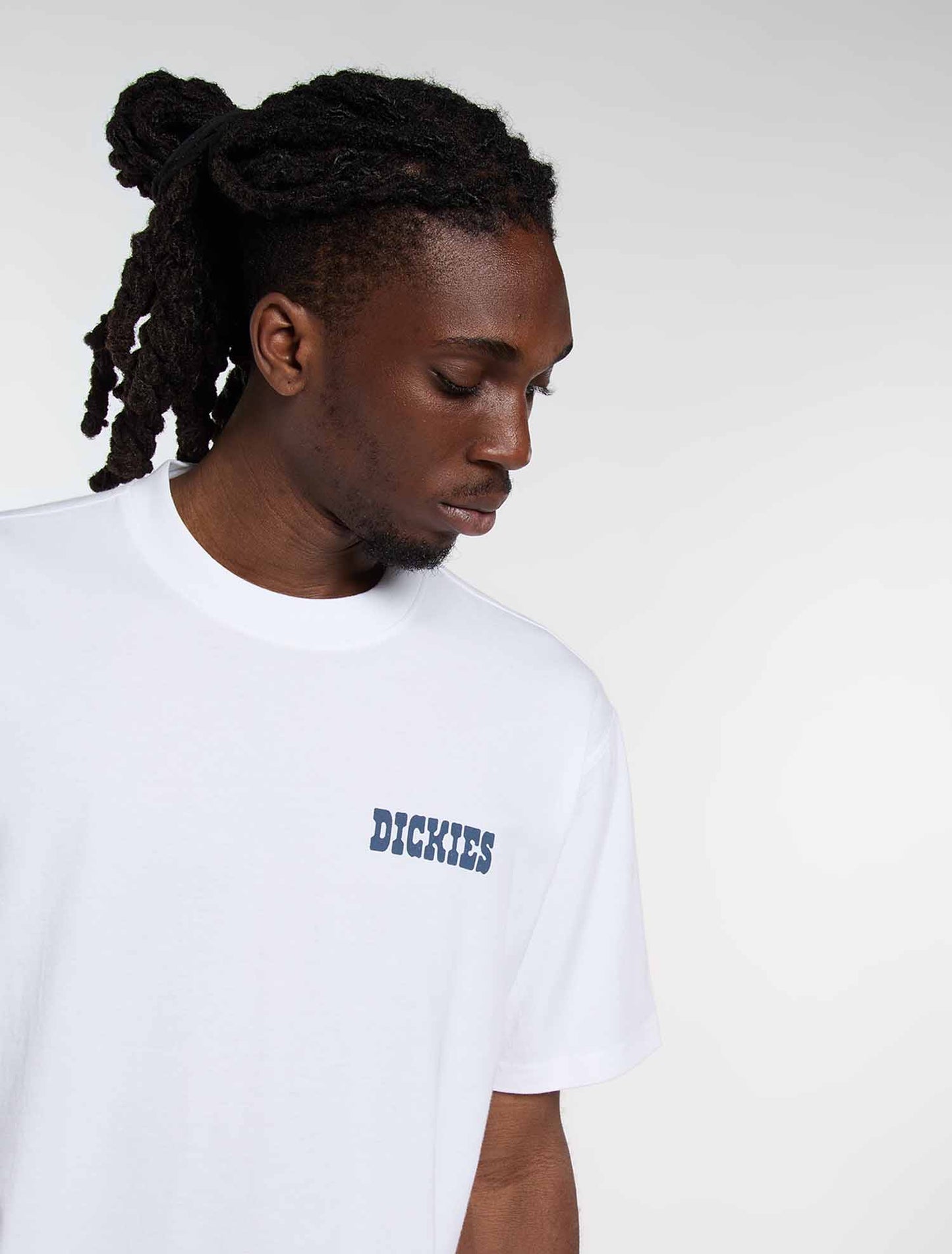 T-shirt Dickies Plain City uomo bianca