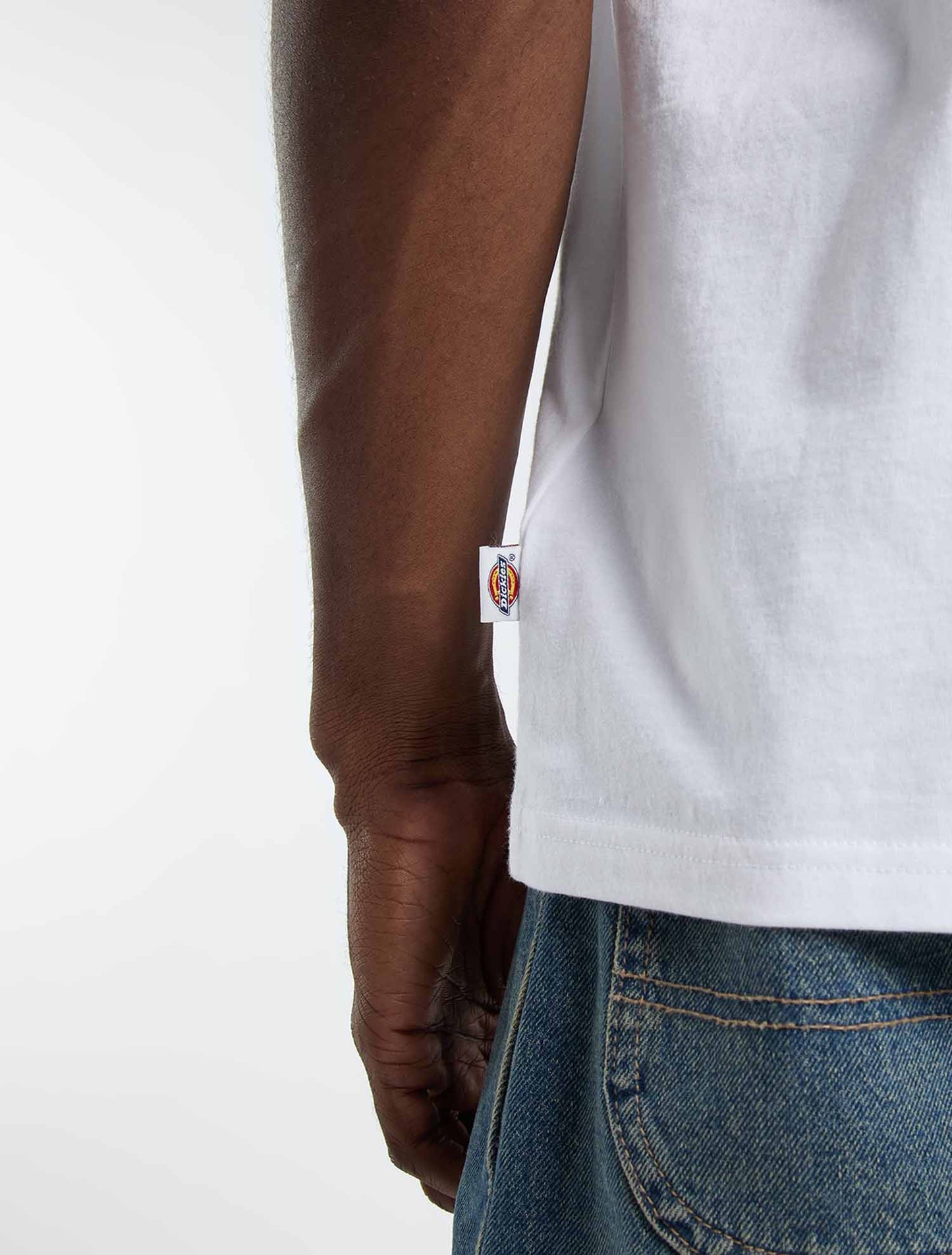 T-shirt Dickies Plain City uomo bianca