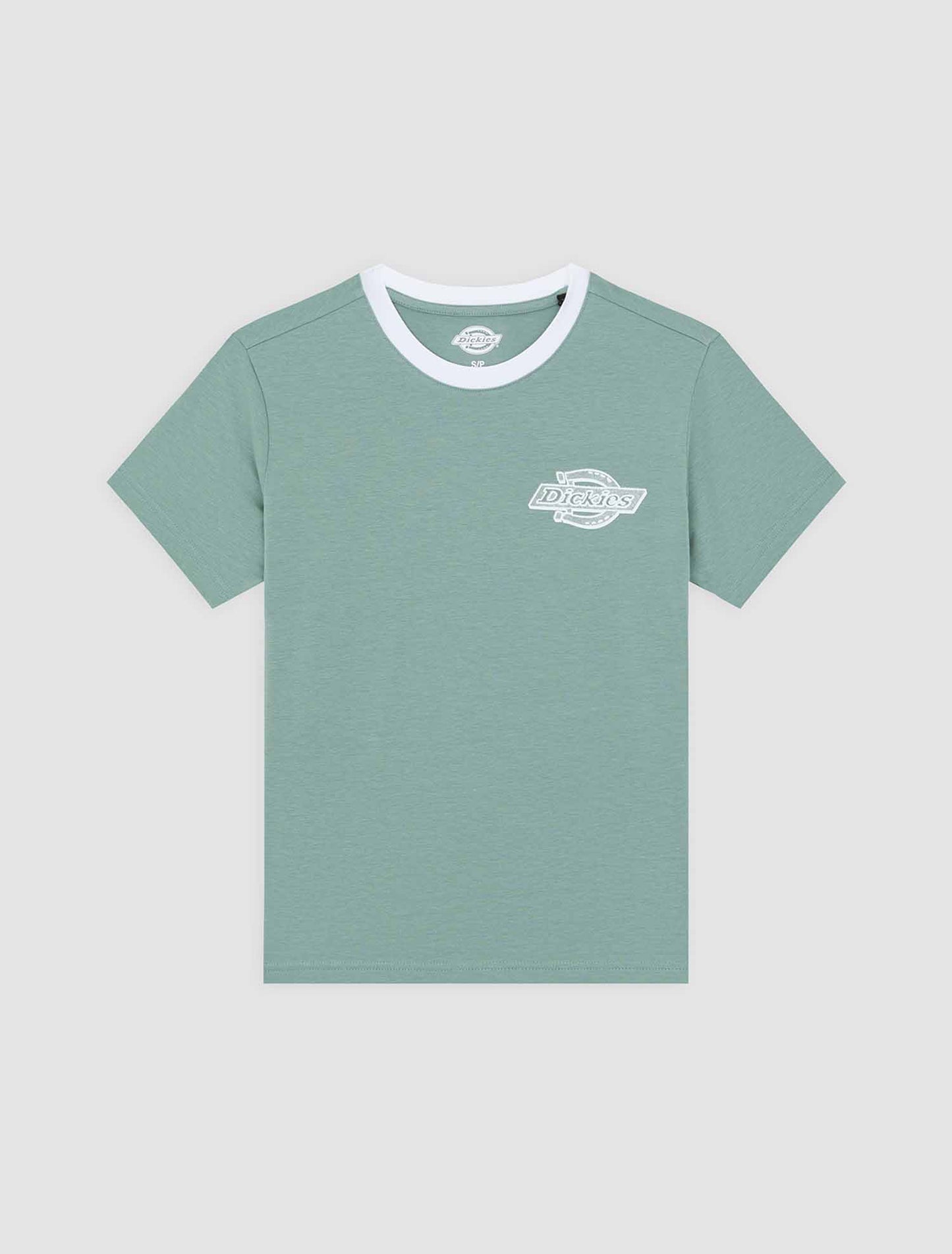 T-shirt donna Dickies Plainville verde per la primavera-estate