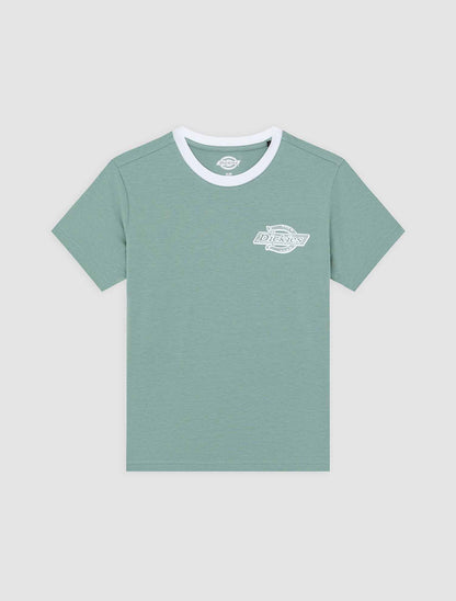 T-shirt donna Dickies Plainville verde per la primavera-estate