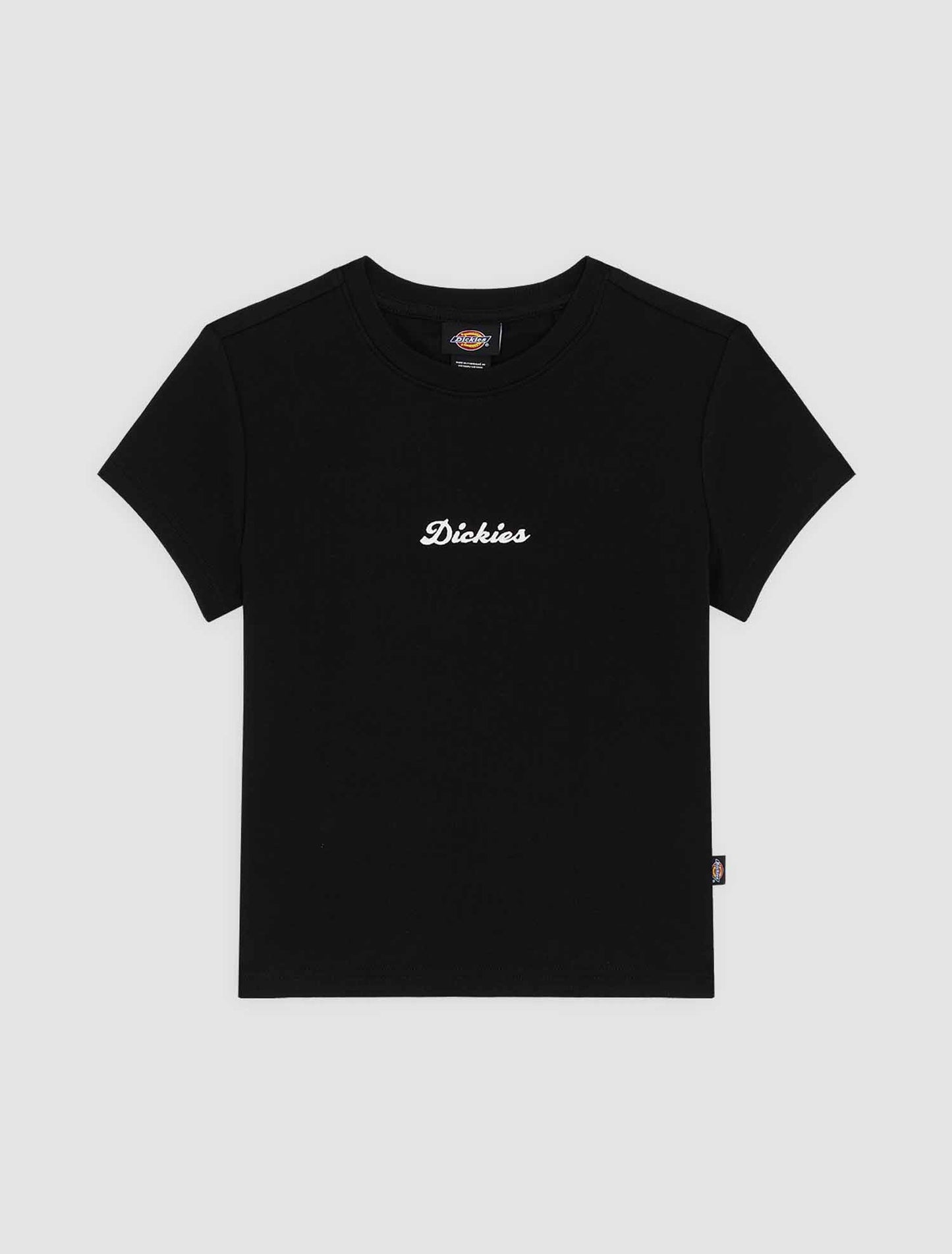 Dickies Wellsville, t-shirt maniche corte donna nera