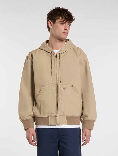 Giubbotto uomo Dickies Unlined Canvas beige primaverile
