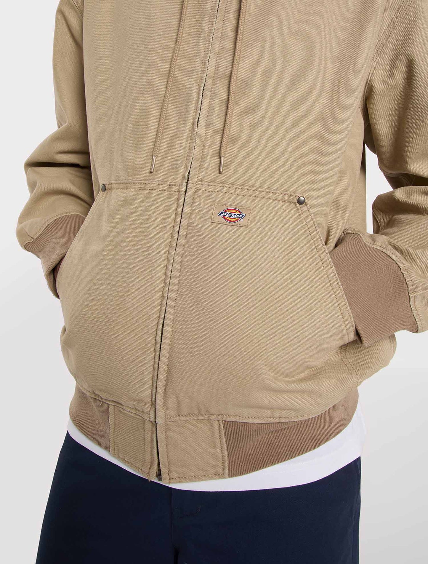 Giubbotto uomo Dickies Unlined Canvas beige primaverile