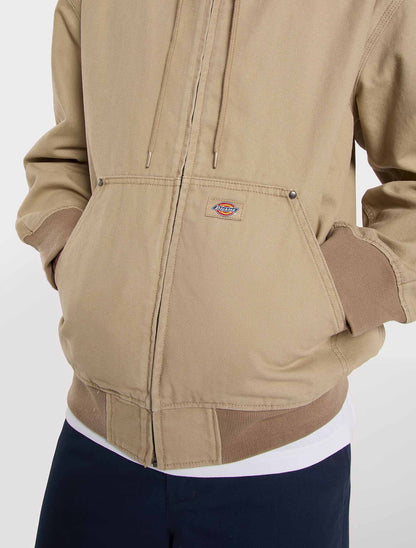 Giubbotto uomo Dickies Unlined Canvas beige primaverile