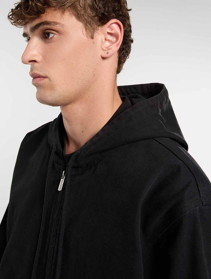 Giubbotto uomo Dickies unlined in canvas nero
