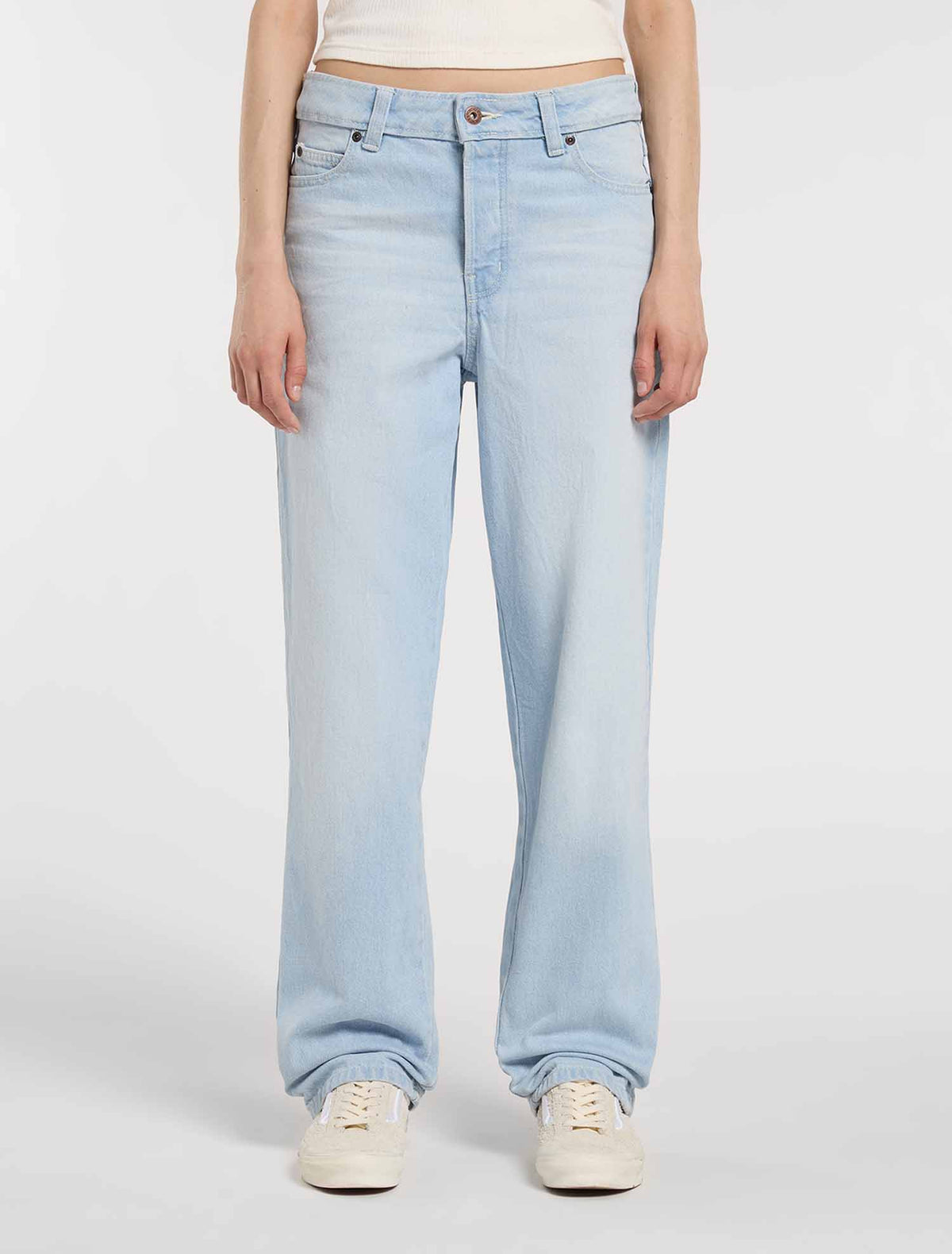 Dickies 984 relaxed jeans da donna jeans chiaro