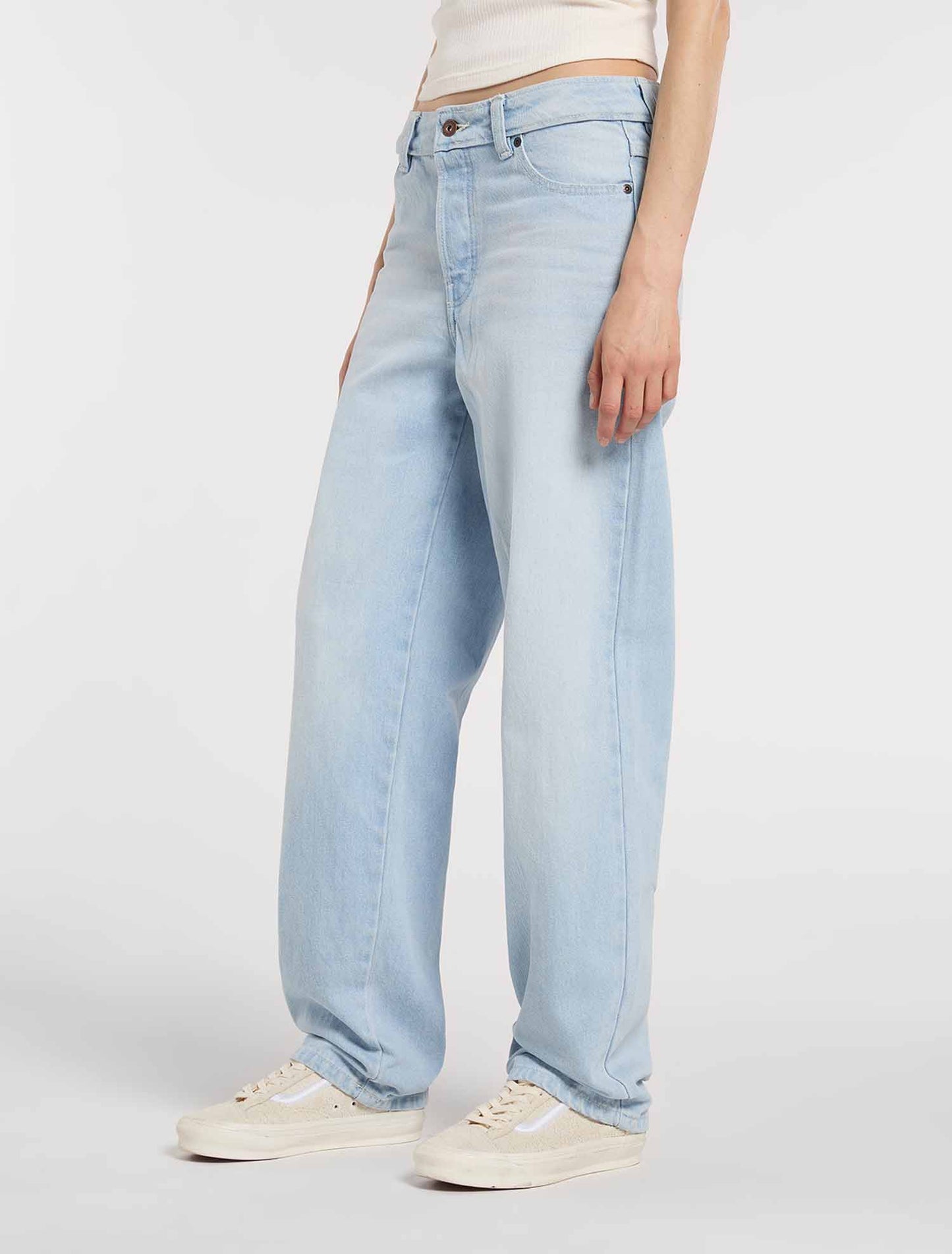 Jeans relaxed Dickies 984 donna in denim resistente