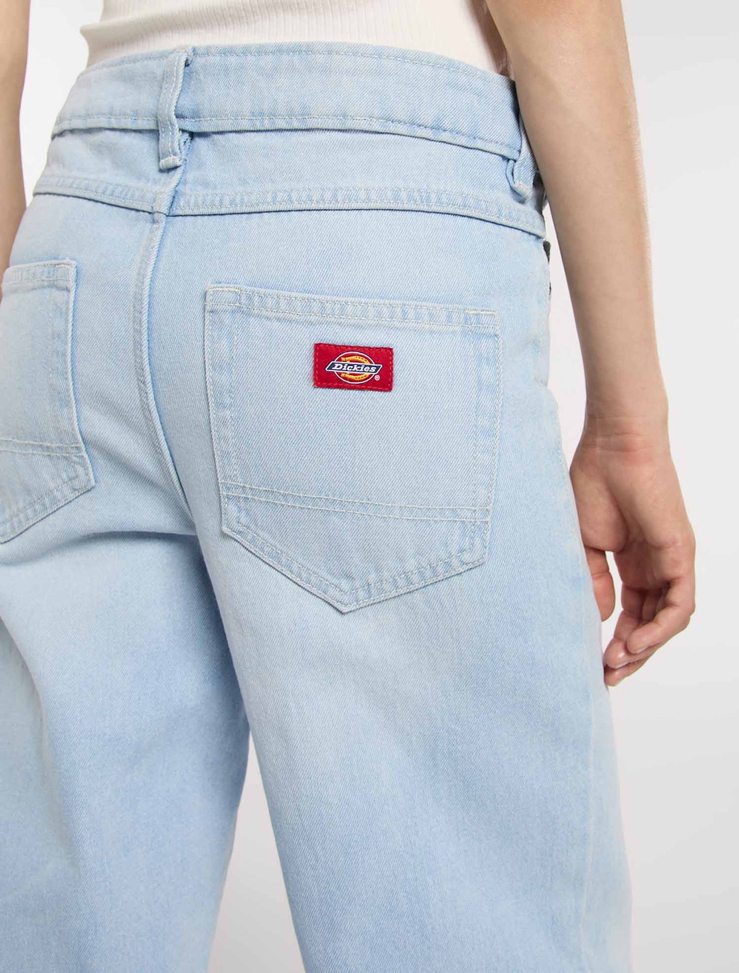 Jeans relaxed Dickies 984 donna in denim resistente
