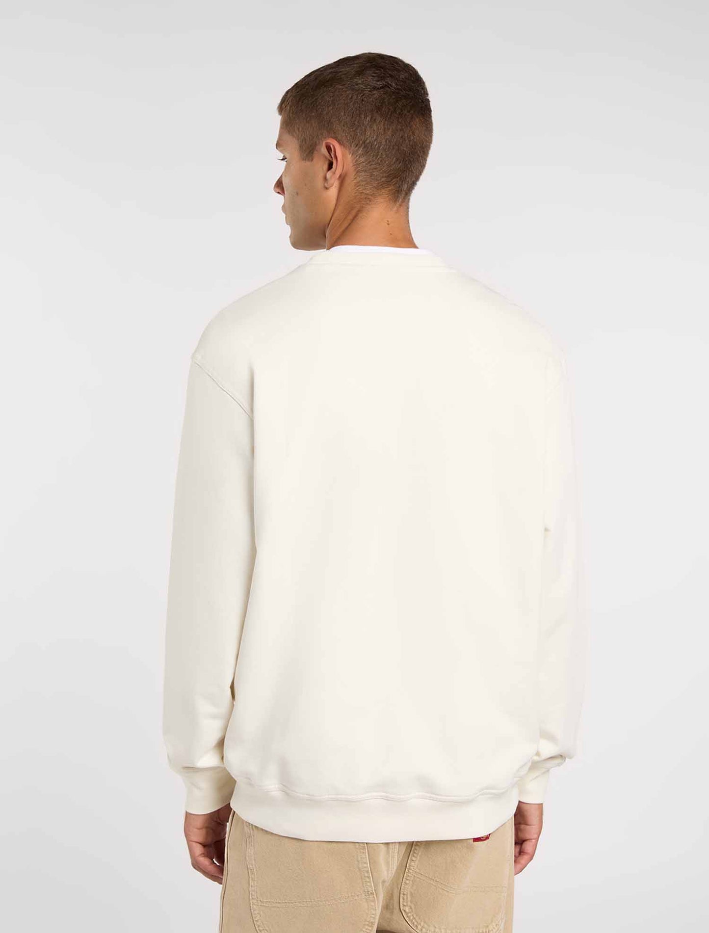 Felpa Dickies Loretto beige uomo per primavera-estate