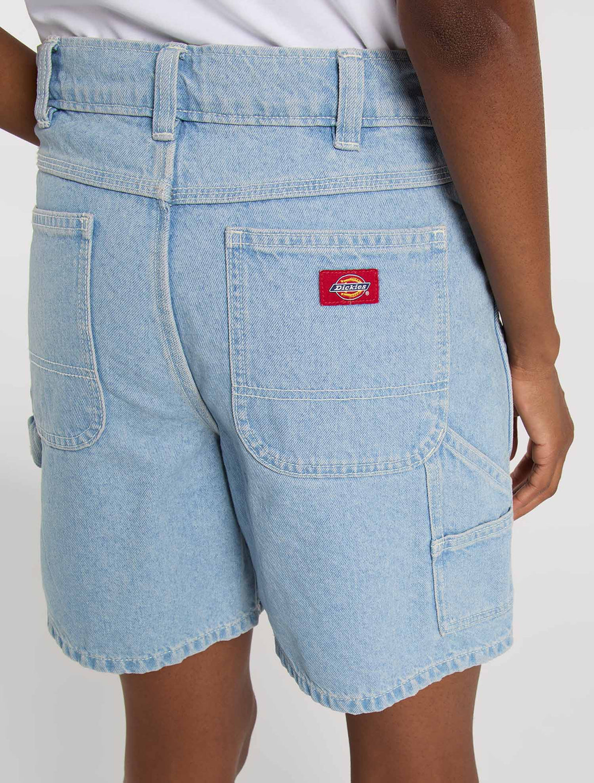 Dickies 993 7 inch bermuda da donna jeans chiaro
