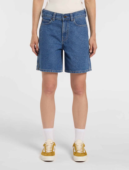 Shorts donna Dickies 993 7 Inch in denim