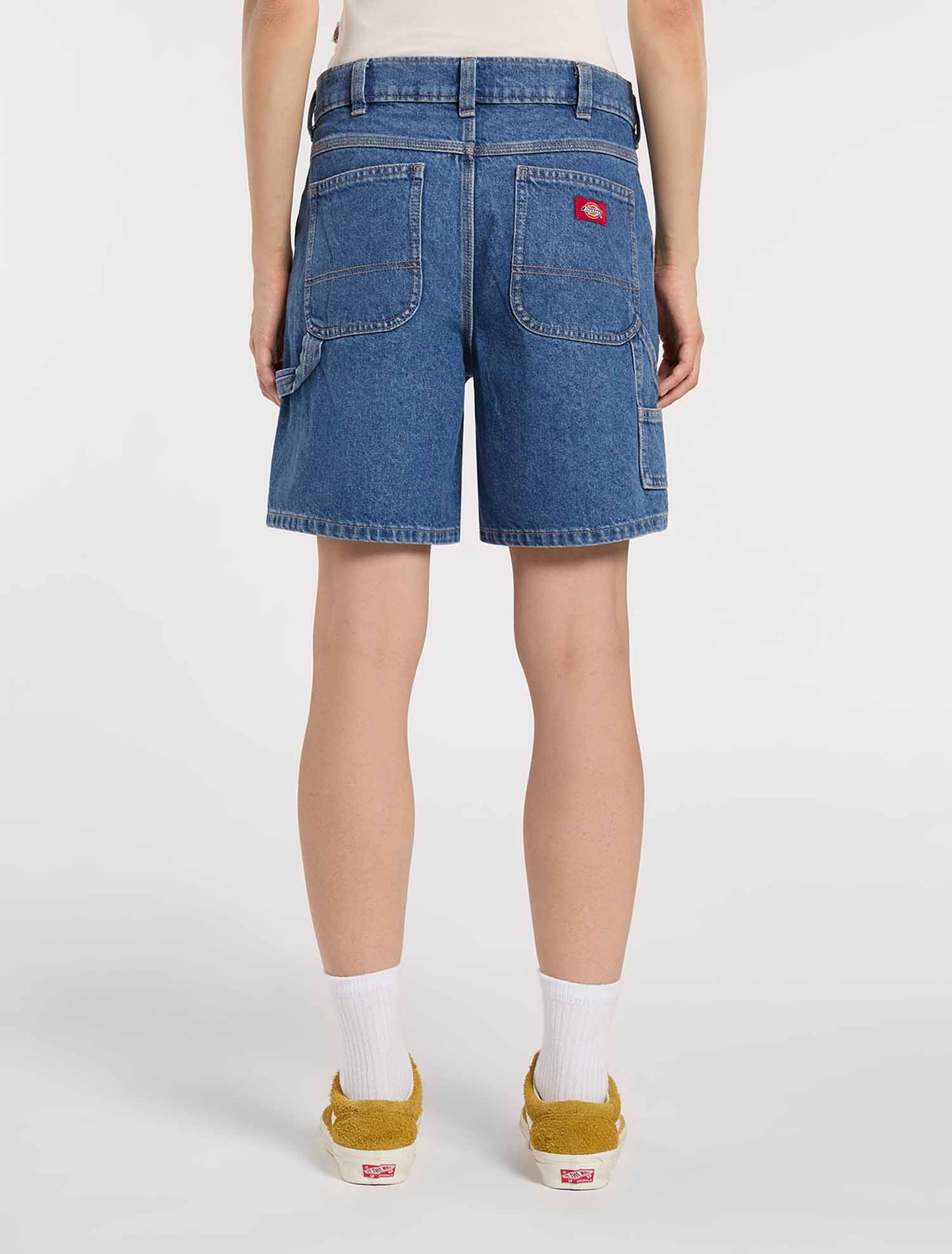 Shorts donna Dickies 993 7 Inch in denim