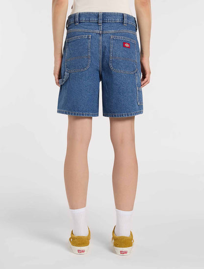 Shorts donna Dickies 993 7 Inch in denim