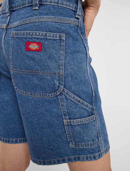 Shorts donna Dickies 993 7 Inch in denim