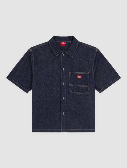 Camicia denim uomo Dickies, stile autentico e resistente