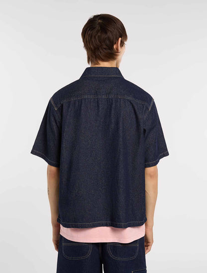Camicia denim uomo Dickies, stile autentico e resistente
