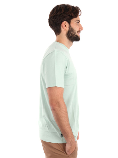 T-SHIRT CON LOGO TIMBERLAND UOMO SALVIA