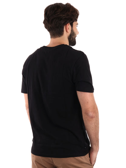 T-SHIRT CON LOGO TIMBERLAND UOMO NERO