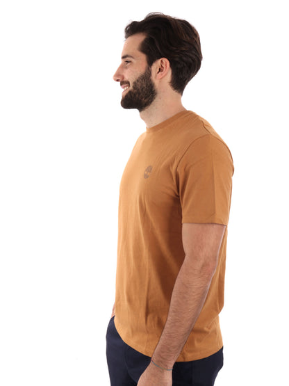 T-SHIRT LOGO TIMBERLAND UOMO OCRA