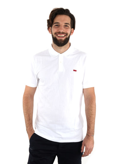 POLO SLIM LEVI'S UOMO BIANCO