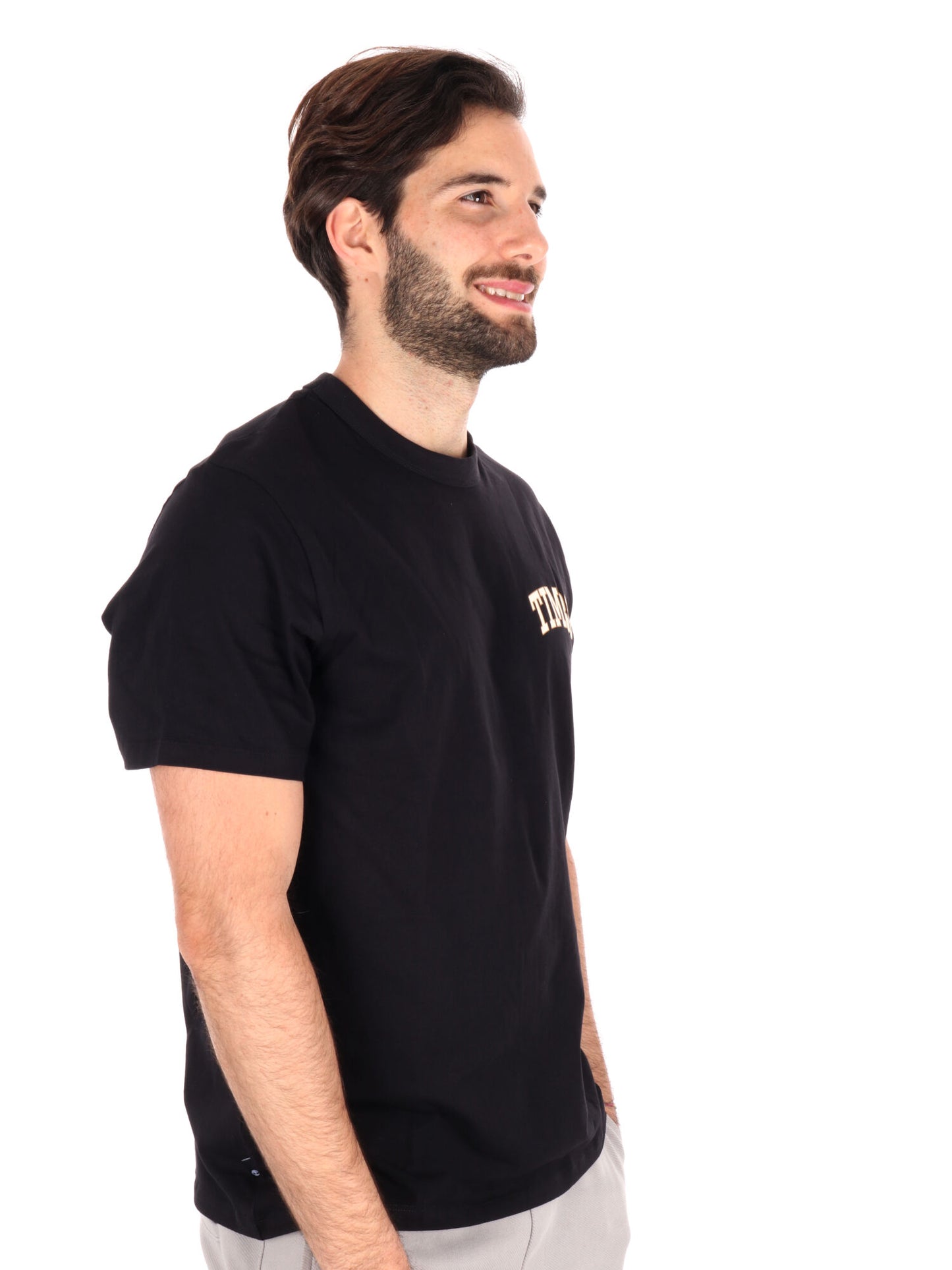 T-SHIRT CON GRAFICA TIMBERLAND UOMO NERO