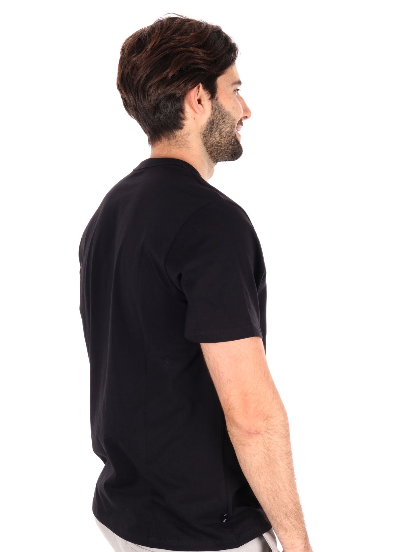 T-SHIRT CON GRAFICA TIMBERLAND UOMO NERO