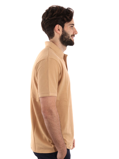 POLO CON PACH LOGO TIMBERLAND UOMO OCRA