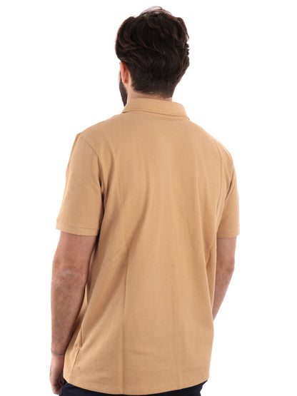 POLO CON PACH LOGO TIMBERLAND UOMO OCRA
