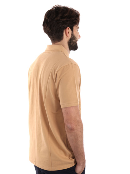 POLO CON PACH LOGO TIMBERLAND UOMO OCRA