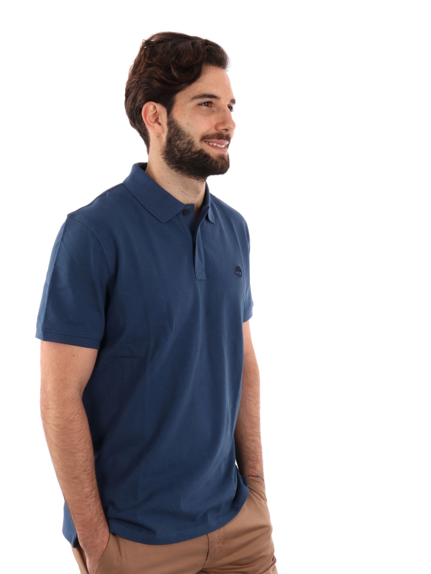 POLO PIQUE MILLERS RIVER TIMBERLAND UOMO DENIM